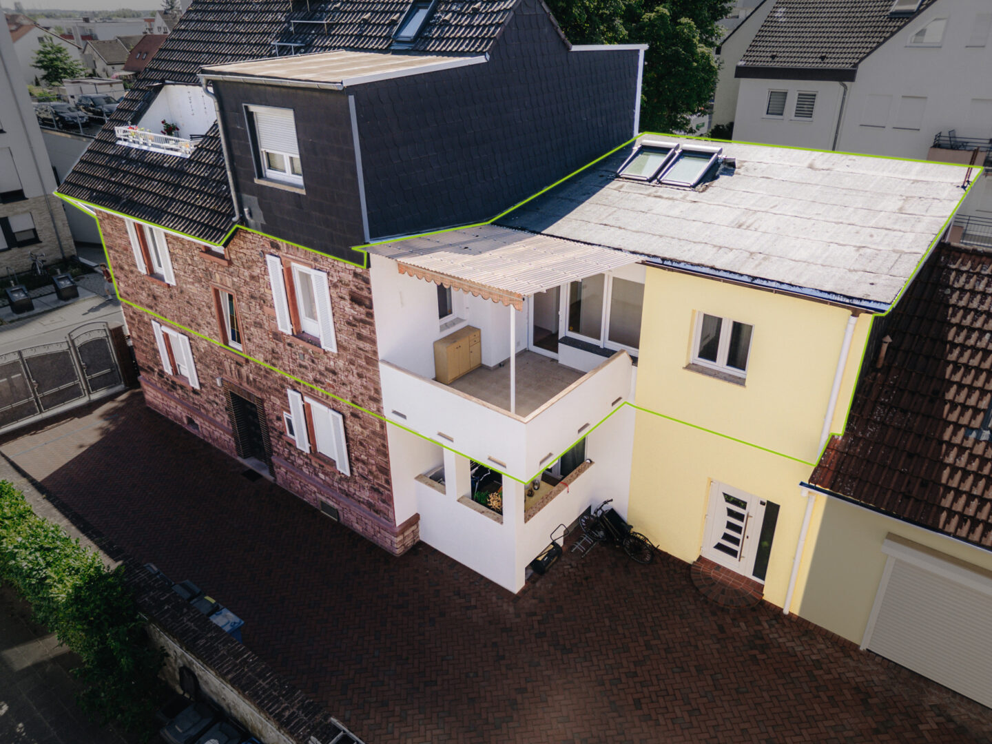Ansicht der Wohnung