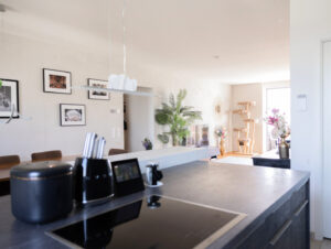 Blick in den Wohnbereich