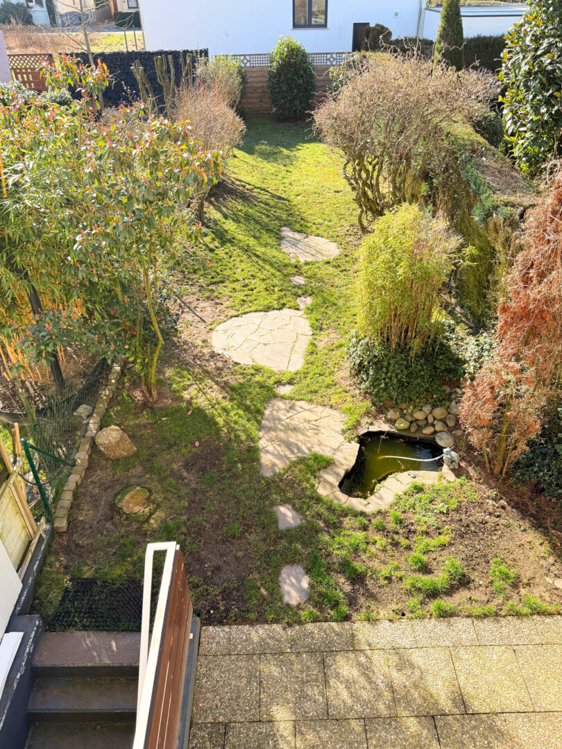Garten - Ansicht von oben