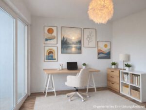 Büro KI-generiert