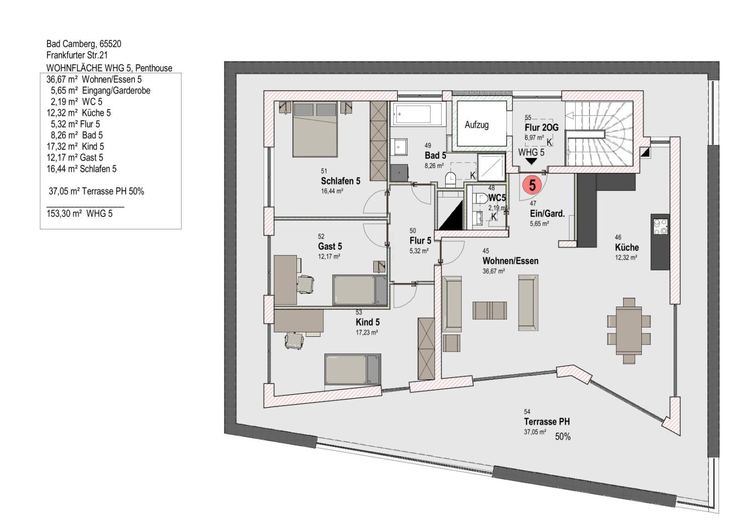 Grundriss - PH- WHG 5[69]