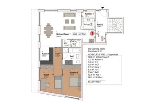 Grundriss - EG- WHG 1