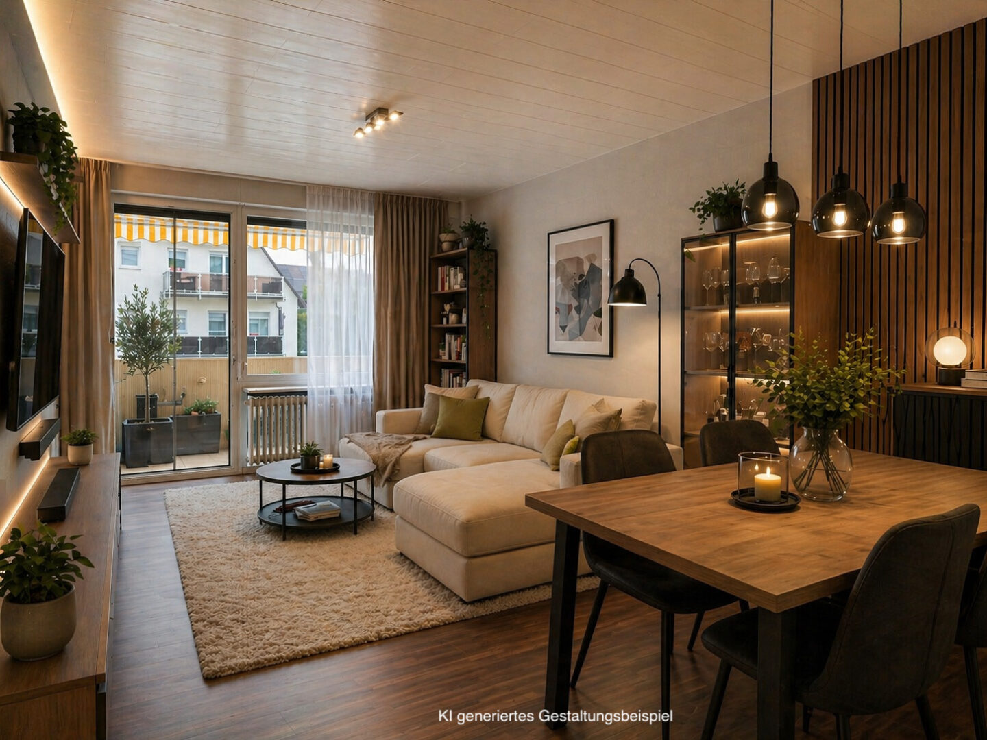 Wohn- und Essbereich