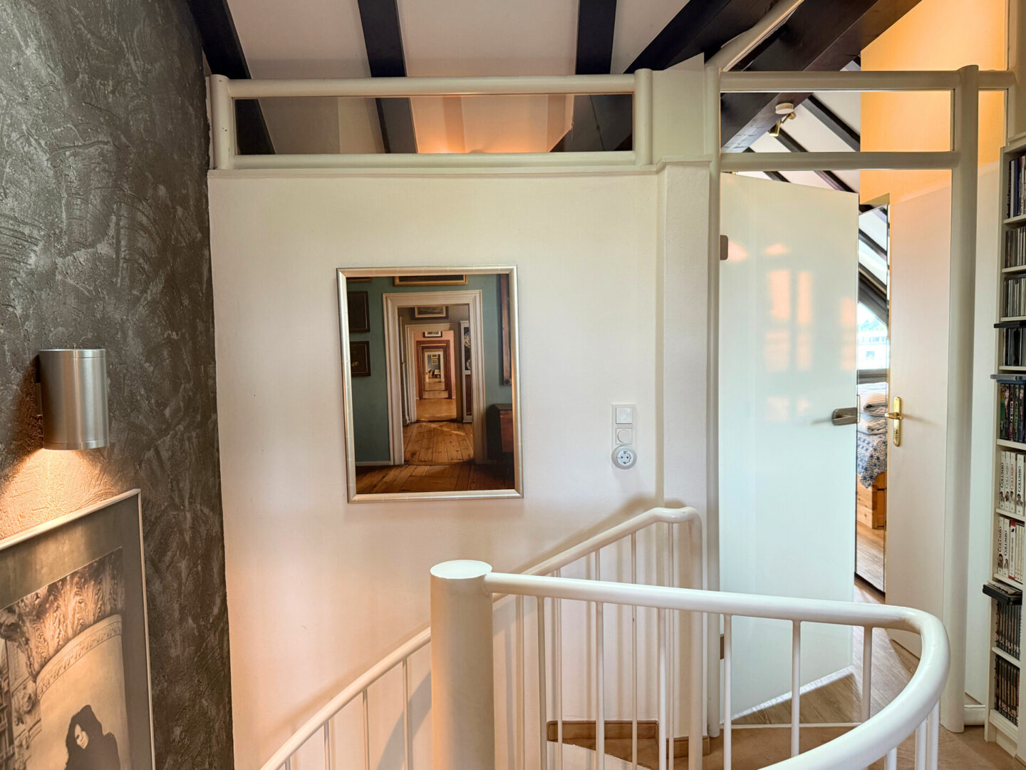 Wendeltreppe ins DG