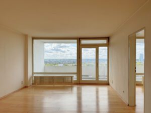 Wohnzimmer und Schlafzimmer