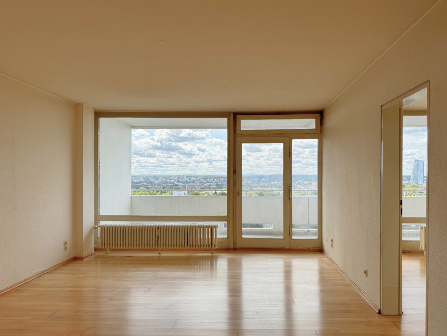 Wohnzimmer und Schlafzimmer