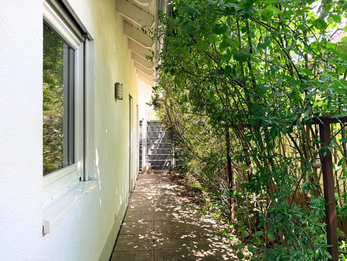 Garten Laubengang