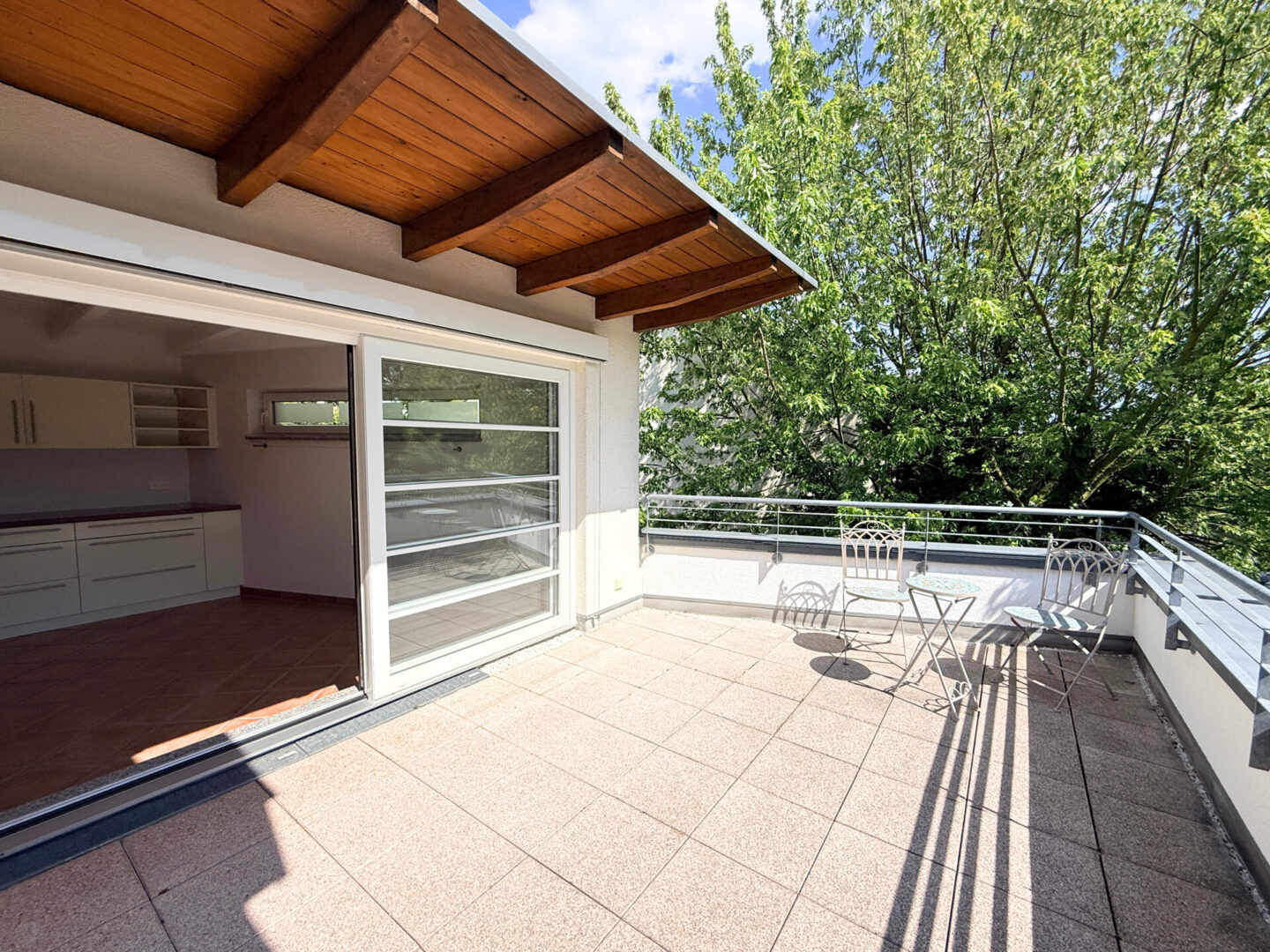 Terrasse Küchenbereich