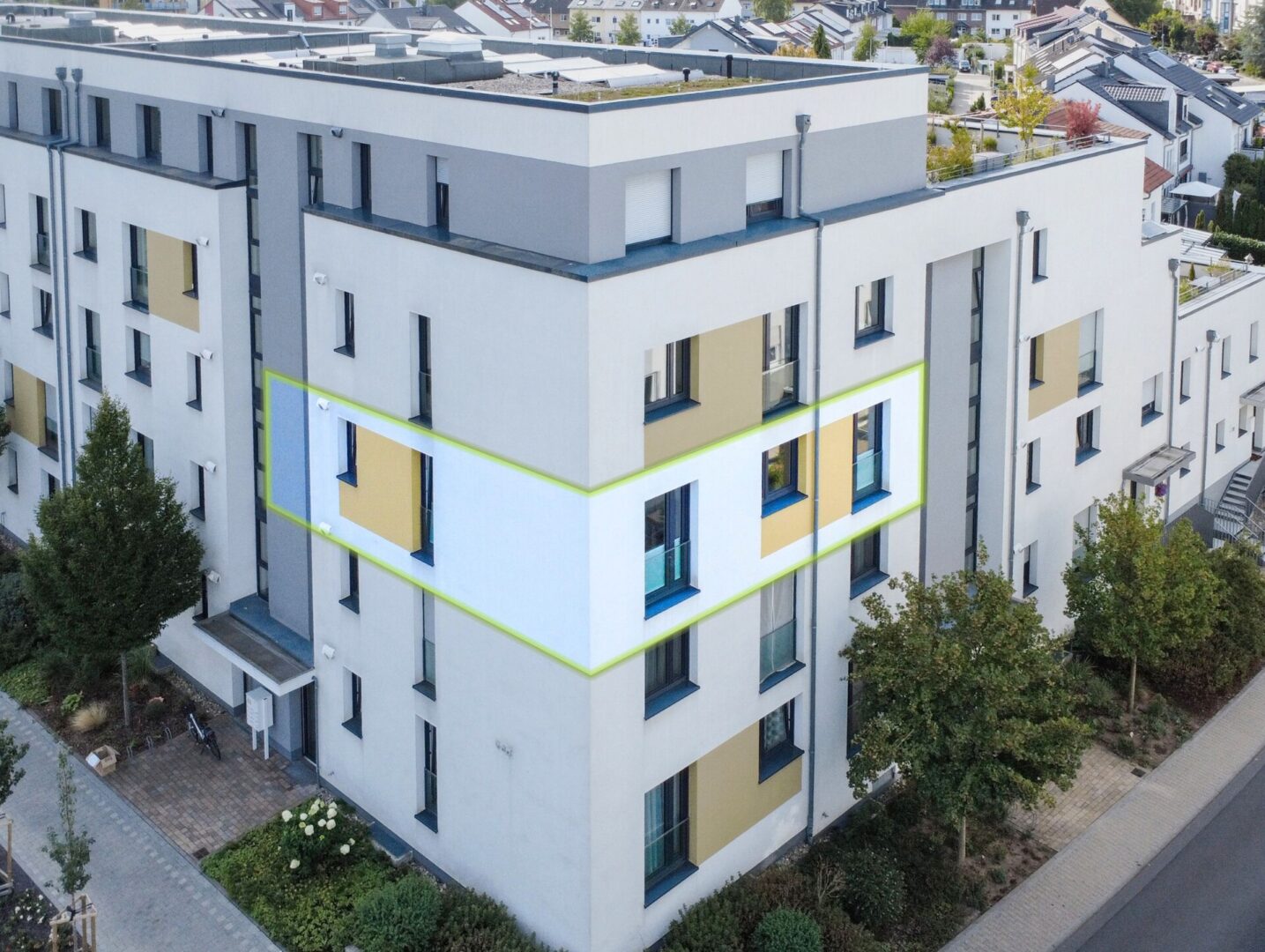 Drohnenaufnahme Wohnung 1